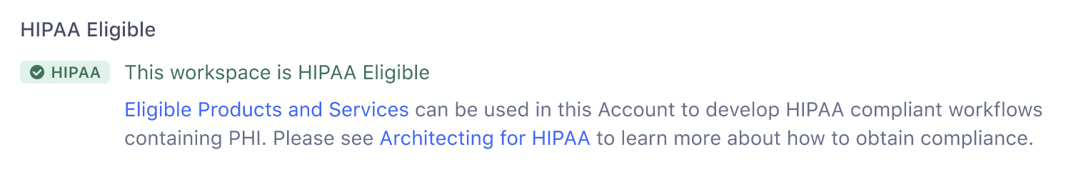 HIPAA Eligible